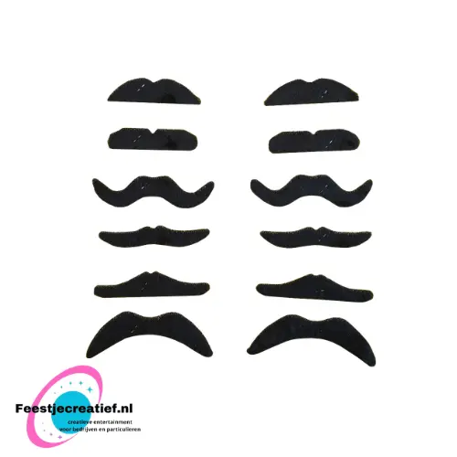 Snorren Zwart - 12 dlg 2 Snorren Zwart - 12 dlg - Afbeelding 2