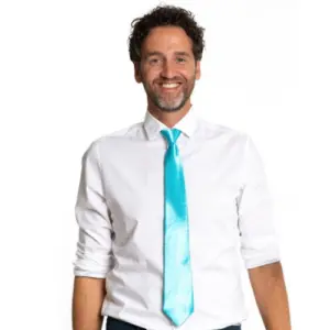 Stropdas Turquoise – 50 cm