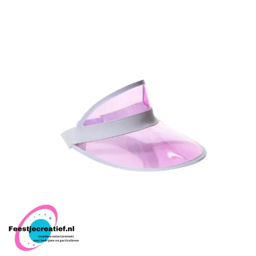 Zonneklep roze 2 Zonneklep roze - Afbeelding 2