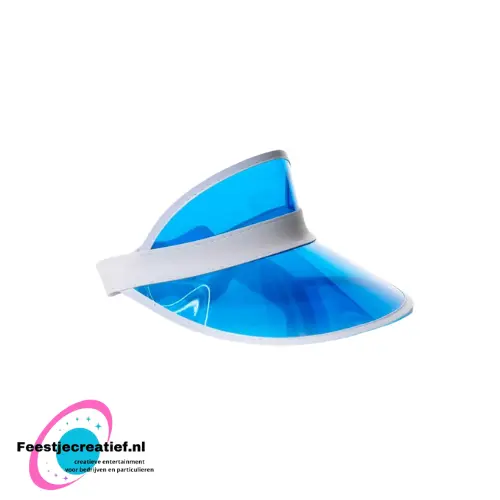 Zonneklep Blauw 2 Zonneklep Blauw - Afbeelding 2