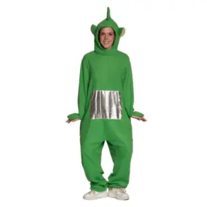 Fun Kostuum Groen – M/L (Groene Teletubbie Dipsy stijl)