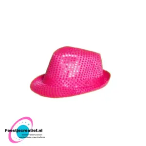 Trilby Hoedje Neon Roze