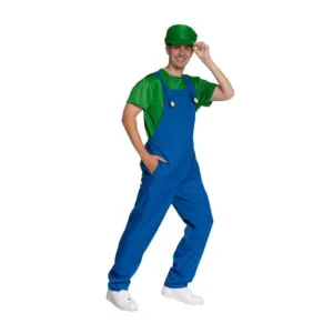 Luigi verkleedset  - loodgieter groen – M