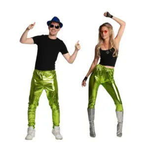 Disco Broek Groen – s/m – Polyester