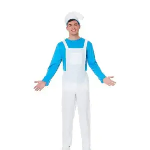 Smurf verkleedset  - man – XL
