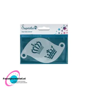 Schmink Sjabloon - Face en Body Painting - Koningsdag - Kings & Queens