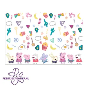 Plastic tafelkleed 120x180cm - Peppa pig