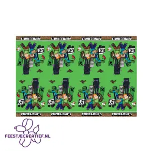 1 Plastic tafelkleed – Minecraft