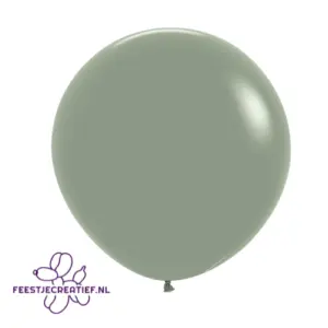 Sempertex Ballonnen pastel dusk laurel green | 3 stuk | 24 inch