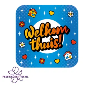 Deurbord 'welkom thuis"