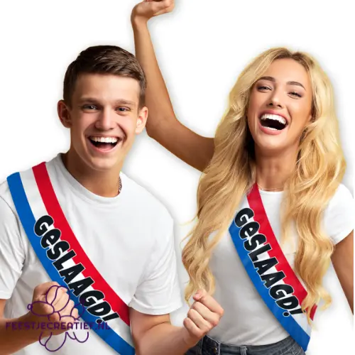 Sjerp Geslaagd rood-wit-blauw 1 Sjerp Geslaagd rood-wit-blauw