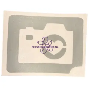 Glittertattoo sjabloon fototoestel