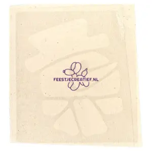 Glittertattoo sjabloon Sneeuwpop hoofd