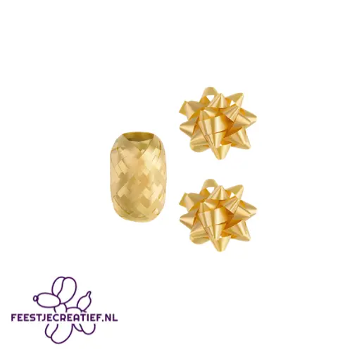 Gift accessoires - goud - krullint - cadeaulint 1 Gift accessoires - goud - krullint - cadeaulint