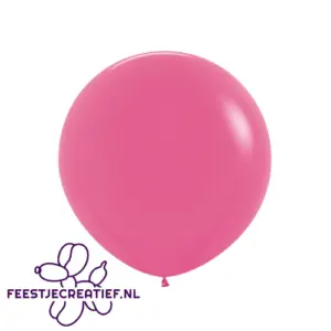 24 inch Ballon Sempertex  fuchia - 3 stuks