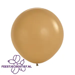 24 inch Ballon Sempertex Latte - 3 stuks