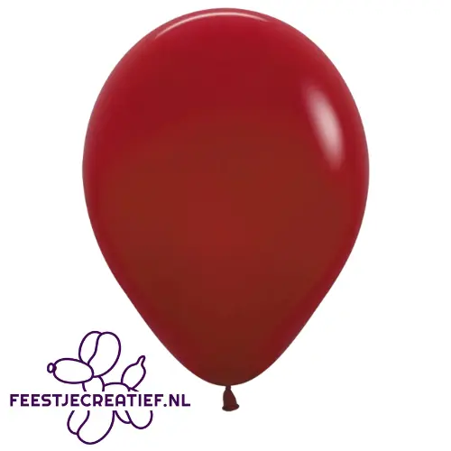 Sempertex Ballonnen Fashion imperial red | 12 stuk | 12 inch | 30cm 1 Sempertex Ballonnen Fashion imperial red | 12 stuk | 12 inch | 30cm