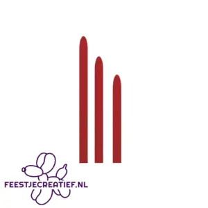 Sempertex  modeleerballon Fashion imperial red | 80 stuk | 160s