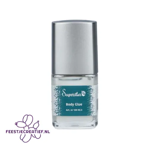 Superstar Body Glue huidlijm voor glitter-tattoo's, 15ml 2 Superstar Body Glue huidlijm voor glitter-tattoo's, 15ml - Afbeelding 2