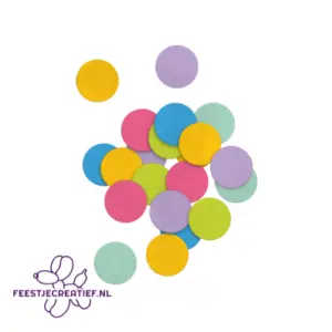 Confetti papier mix, 50 gram