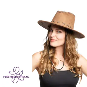 Cowboy hoed bruin