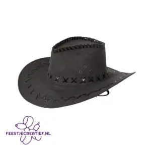 Cowboy hoed zwart