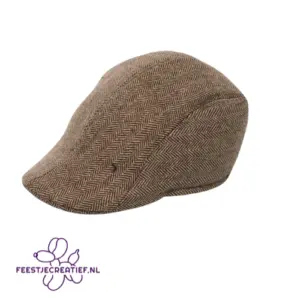 Twenties cap deluxe natural-Pet
