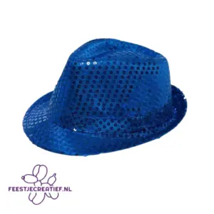 Trilby hoedje – Blauw