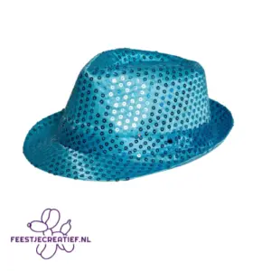 Trilby hoedje – Turquoise