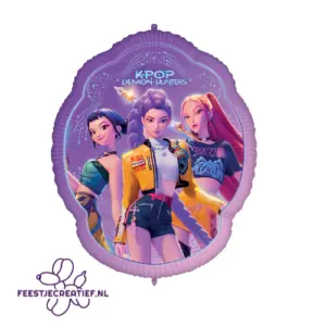 1 Folieballon shaped Supersize 100x73cm-K-Pop Demon Hunters