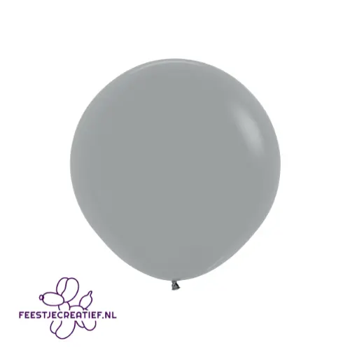 24 inch Ballon Sempertex Fashion urban grey - 3 stuks 1 24 inch Ballon Sempertex Fashion urban grey - 3 stuks
