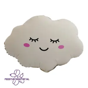 Basis folie ballonnen 77 Folieballon wolk latte