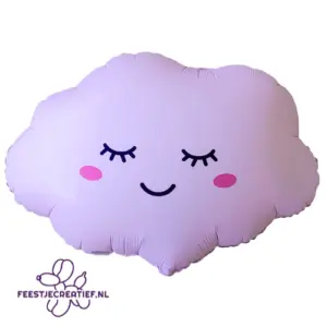 Folieballon Wolk – Roze