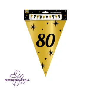 80 jaar - vlaggenlijn
