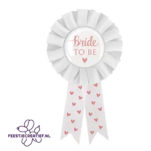 Bride to be - rozet/badge