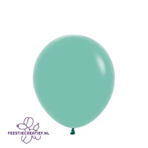 18 inch Ballon Sempertex Fashion Aquamarine - 25 stuks