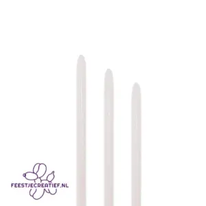 Sempertex 160 – Pastel Dusk Cream (107) – 50 stuks 4 Modelleerballon Sempertex 160 satin pearl 406 - 50 stuks