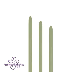 Modelleerballon Sempertex 160 fashion eucalyptus 027 - 50 stuks