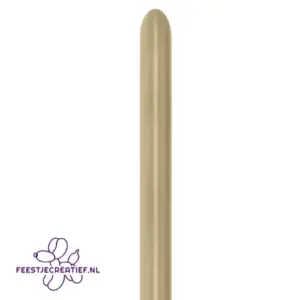 Modelleerballon Sempertex 260s silk gold dusk 870 - 50 stuks