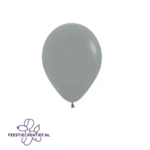 Sempertex 5 inch 11 5 inch ballon Sempertex fashion urban grey 082 - 50 stuks