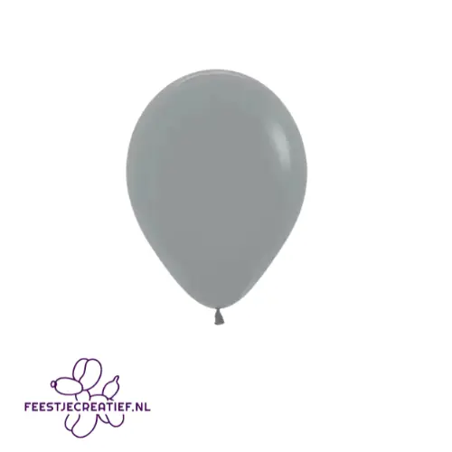 5 inch ballon Sempertex fashion urban grey 082 - 50 stuks 1 5 inch ballon Sempertex fashion urban grey 082 - 50 stuks
