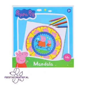 Kleurenboek Mandala Peppa Pig