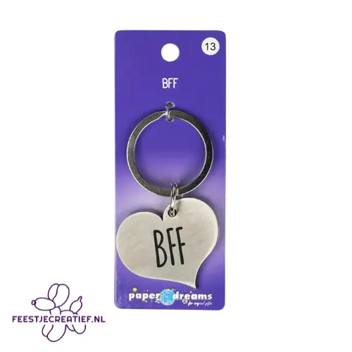 Hart sleutelhanger - BFF 1 Hart sleutelhanger - BFF