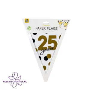 25 years- vlaggenlijn
