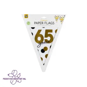 65 years- vlaggenlijn