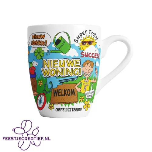 Cartoonmok - Nieuwe woning 2 Cartoonmok - Nieuwe woning - Afbeelding 2