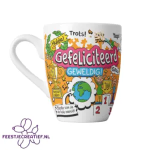 Cartoonmok - Gefeliciteerd 2