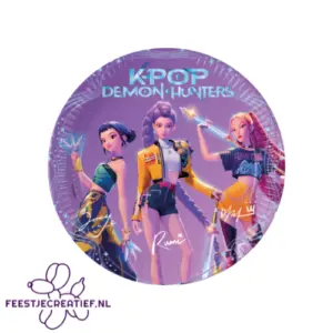 8 papieren borden 23 cm FSC K-POP Demon Hunters
