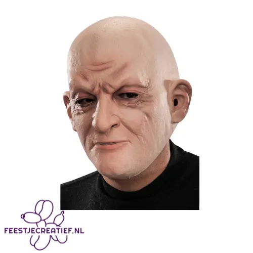 Hoofdmasker - kale oude man 1 Hoofdmasker - kale oude man