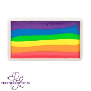 Splitcake neon Regenboog / Rainbow 28 gram